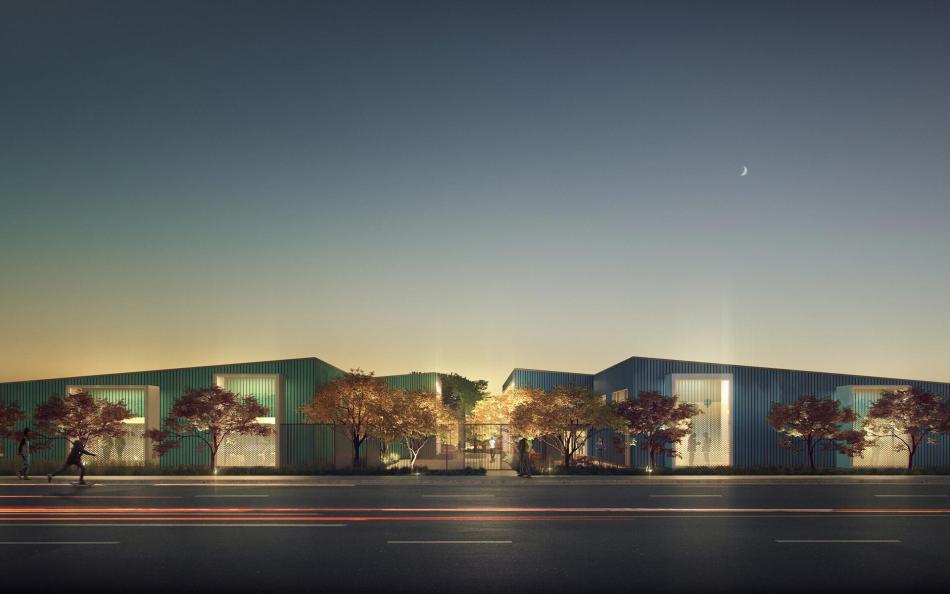 Bridge housing facility contines construction in West Athens Urbanize LA